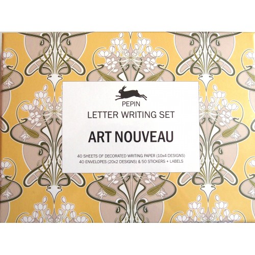 Letter Writing Set, Art Nouveau