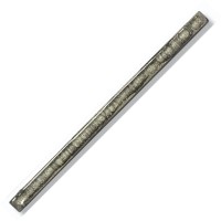 Traditional Brittle Wax Baton, Silver Traditional Brittle Wax Baton, Silver