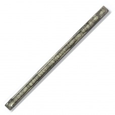 Traditional Brittle Wax Baton, Silver