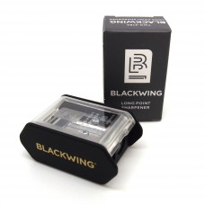 Blackwing two-step long point sharpener - black