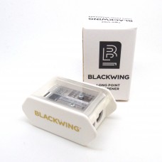Blackwing two-step long point sharpener - white