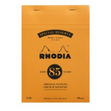Bloc Rhodia A5 Orange Special Reserve - Graph