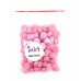 Blossom pink wax, pellets - bag