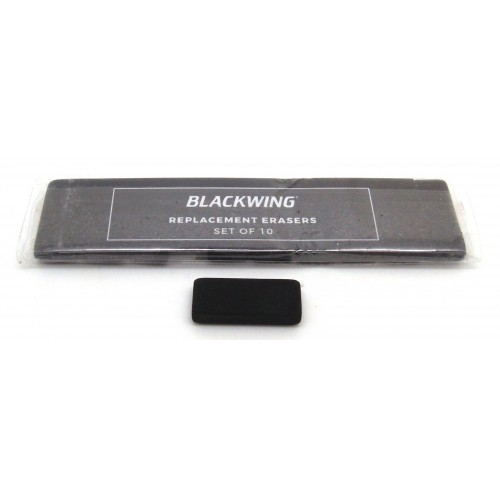 Blackwing Erasers Pack of 10 Black