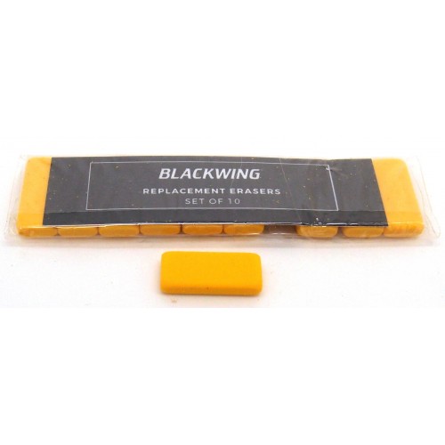 Blackwing Erasers Pack of 10 Yellow