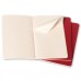 Cahier Extra Large Cranberry Lined, 3 Pack