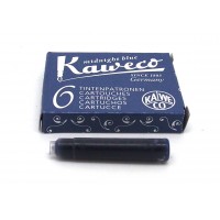 Kaweco Blue-Black, 6 cartridges