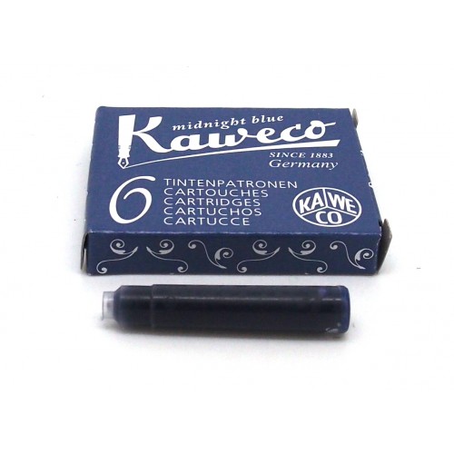 Kaweco BlueBlack, 6 cartridges