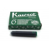 Kaweco Green, 6 cartridges
