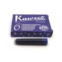 Kaweco Blue, 6 cartridges