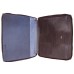 Chester A4 Zip Writing Folio - Brown