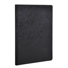 Age-Bag Clothbound A4 Black Notebook - Lined