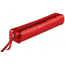 Cuirise Slim Leather Pen Case - Red