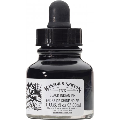 Black Indian Ink 30ml