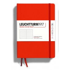 Medium Dotted Fox Red Hardcover