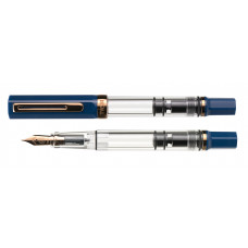 Eco Indigo Blue with Bronze Trim Fountain Pen