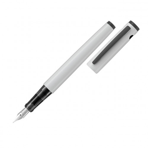 Explorer White Fountain Pen