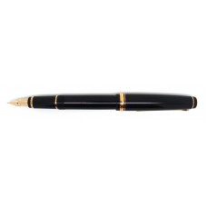 Falcon Gold Black Fountain Pen
