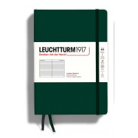 Medium Lined Forest Green Hardcover