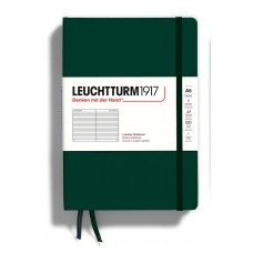 Medium Lined Forest Green Hardcover