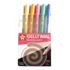 Gelly Roll Moonlight Pastel Gel Pen 6 Pack