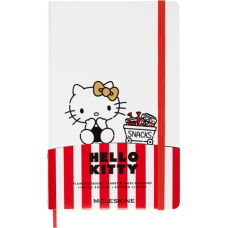 Hello Kitty Large White Blank Notebook
