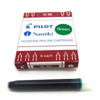 Pilot IC-50 Cartridges, 6 Green