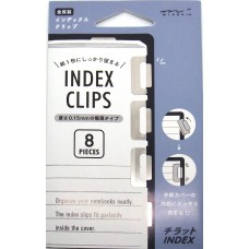 Index Clips - Silver