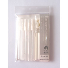 Karappo-pen 5 pack - fine brush