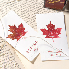Leaf Maple - Ink Swatch Cards 50pk