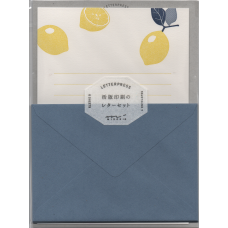 Letterpress Set Lemon