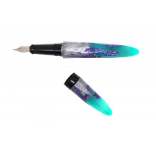 Luminous Lagoon Briolette Fountain Pen