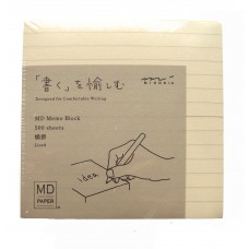 MD Block Memo Pad Lined