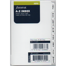 Mini Index Tabs White