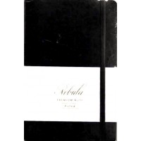 Nebula Note Premium Black Lined