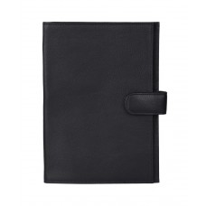 Nico A5 Leather Notebook Cover - Black