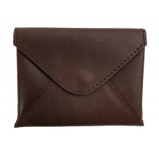 Nino Leather Card Holder - Brown