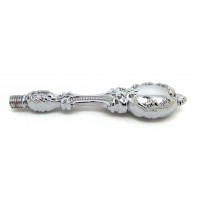 Stamp handle - ornate silver