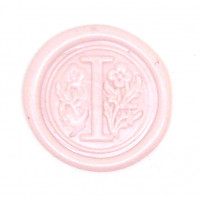 Pastel pink wax, pellets - jar