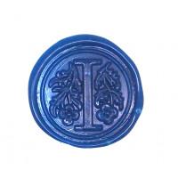 Peacock blue wax