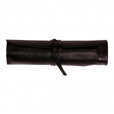 Flying Spirit Leather Pen Roll - Black