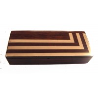 Art Deco Wooden Pen Box