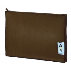 A4 Brown Felt Portfolio