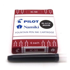 Pilot IC-50 Cartridges, 16 Black