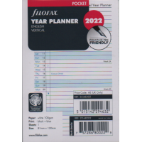 Pocket Year Planner Vertical 2022