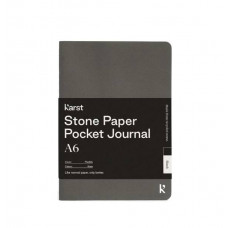Stone Paper A6 Slate Blank Softcover Pocket Journal