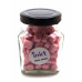 Powder pink wax, pellets - jar