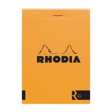 R by Rhodia 8.5 x 12 Orange Cream Lined