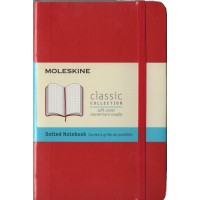 Classic Pocket Red Dot Grid Notebook - Softcover