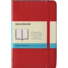 Classic Pocket Red Dot Grid Notebook - Softcover